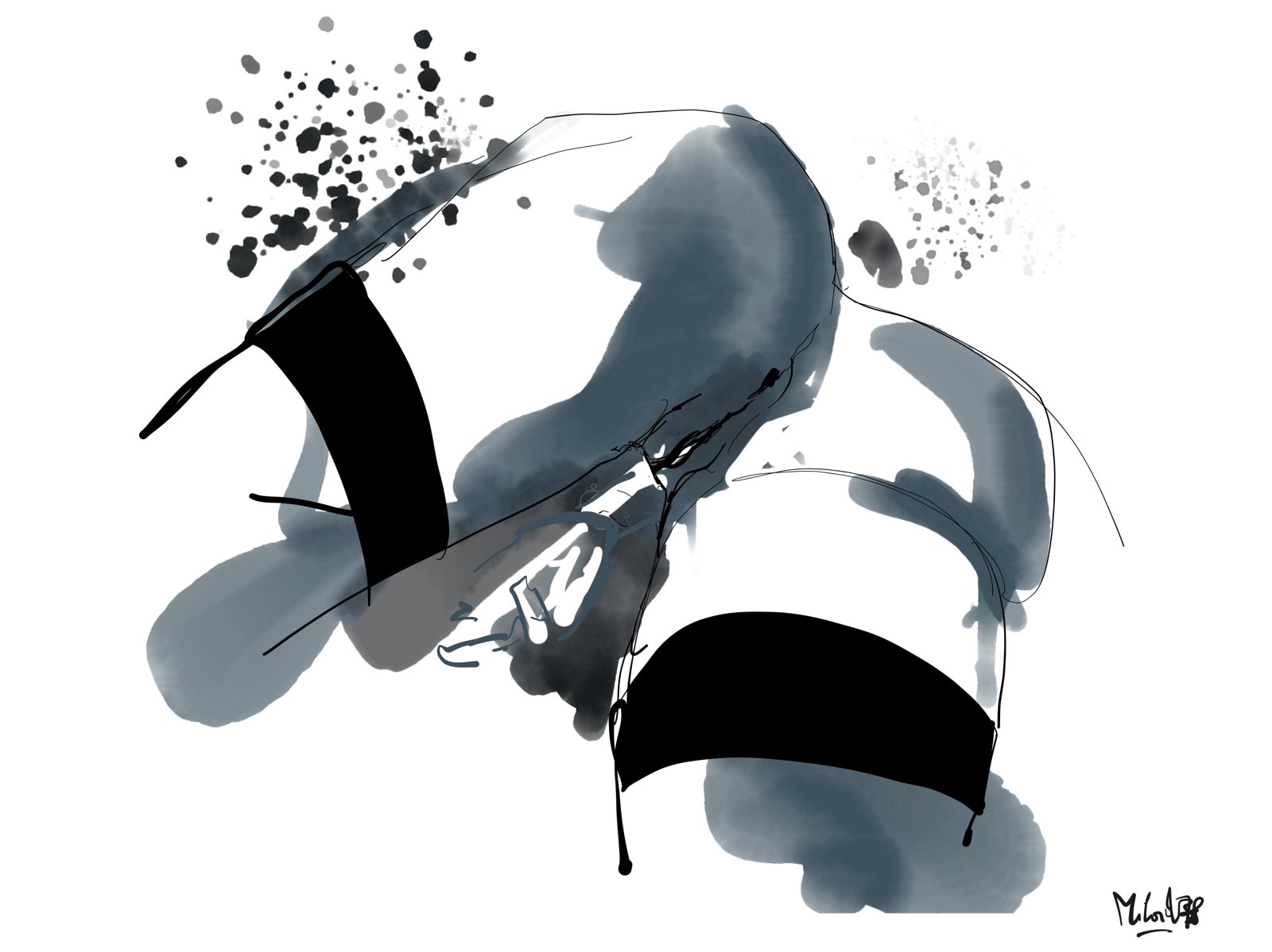 Éclats d'encre