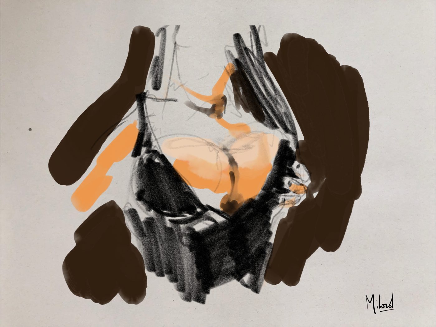 Dessin de live, Dessins de seins